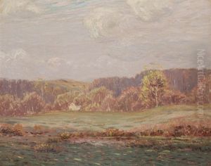 Country Landscape by Leonard Ochtman