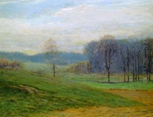 Spring Morning In Connecticut by Leonard Ochtman