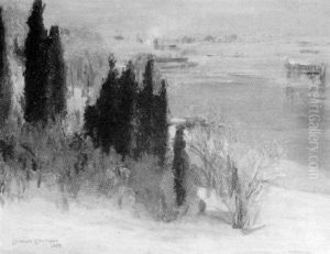 Snow Scene Snow Scene