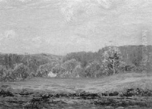 Cos Cob Landscape by Leonard Ochtman