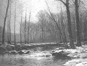 Spring Thaw by Leonard Ochtman