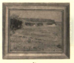 Landscape With Farm Buildings by Leonard Ochtman