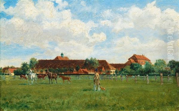 Stud Farm In Graditz And Its Owner - view 1