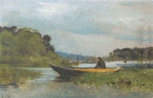 Auf Der Muritz by Eduard Ockel