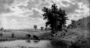 Weite Markische Landschaft by Eduard Ockel