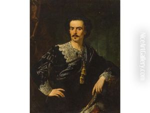 A Portrait Of King Louis Ii Of Bavaria