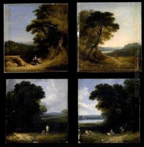 Workmen In A Landscape Workmen In A Landscape