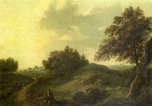 Figure Resting In A Landscape Figure Resting In A Landscape