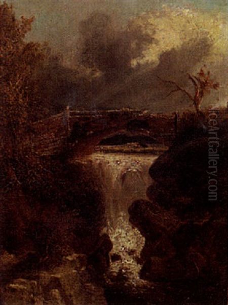 Irish Water Fall - view 1