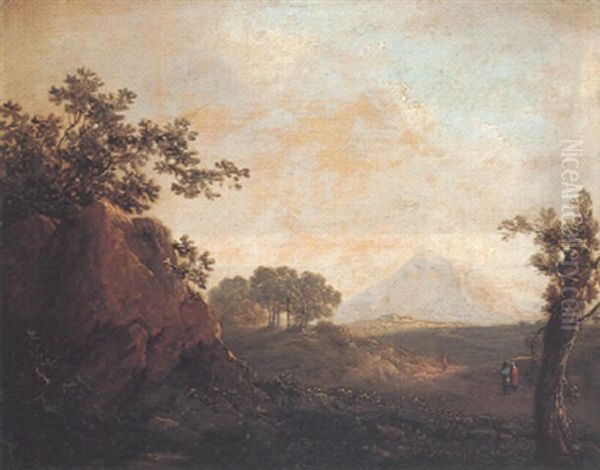Landscape With A Distant View Of The Sugarloaf Mountain - view 1