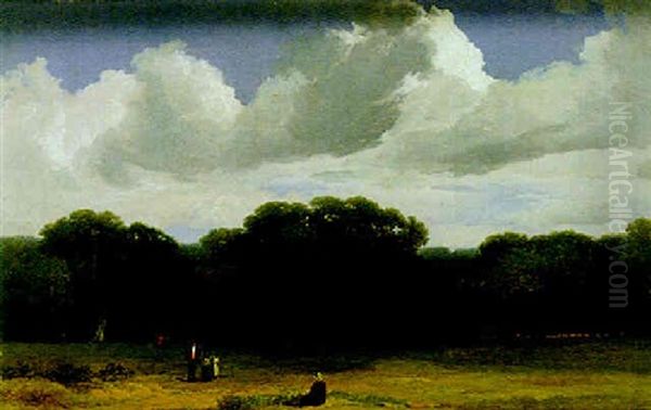 Landscape With Figures On A Heath - view 1