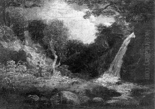The Powerscourt Falls, Co. Wicklow - view 1