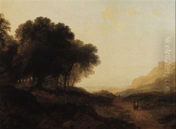 Landscape With Figures On A Path - view 1