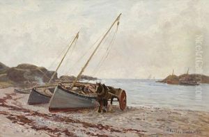 Unloading Mussels Ayrshire Coast by Andrew Black