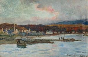 A Scottish Fishing Village by Andrew Black