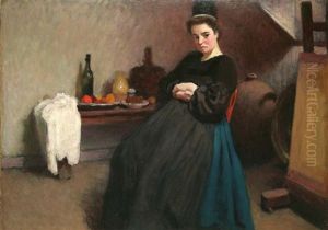 Breton Interior by Roderic O'Conor