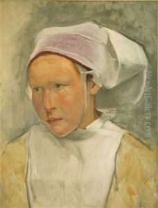 Young Breton Girl by Roderic O'Conor