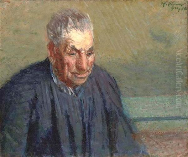 An Old French Peasant - view 1