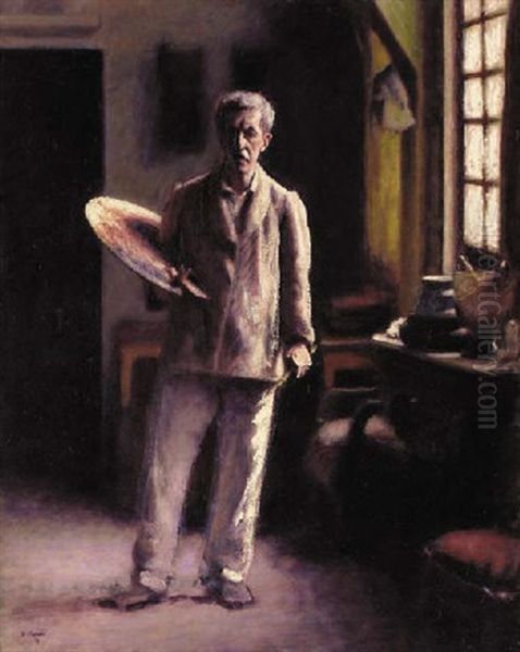 Self-portrait Holding Palette - view 1