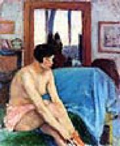 A Model In The Artist's Studio