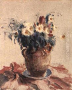 Still Life With Flowers In An Earthenware Jug