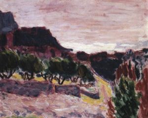 Landscape, Cote'd'azur by Roderic O'Conor