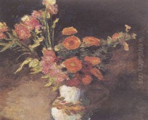 Still Life Geraniums by Roderic O'Conor