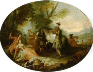 Le Dejeuner De Chasse by Francois Octavien
