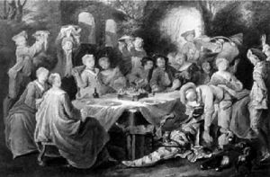 The Drunkenness Of Harlequin by Francois Octavien