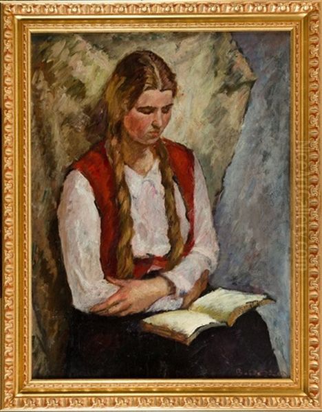 Reading Woman - view 1