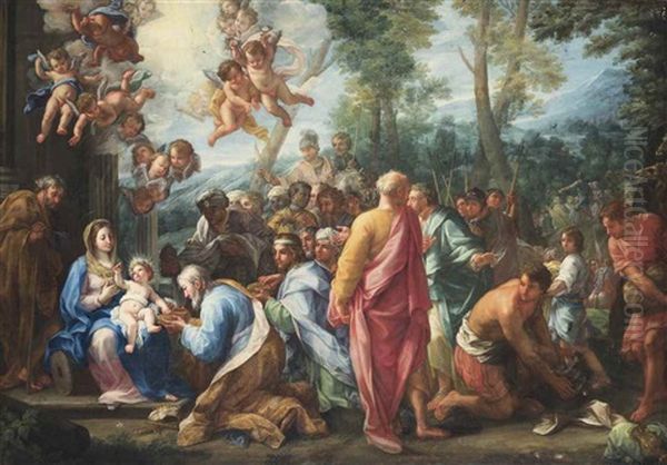 The Adoration Of The Magi - view 1