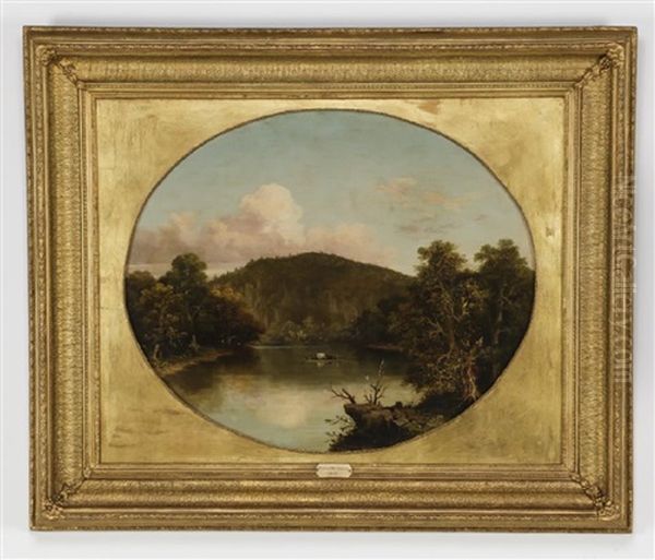 River Landscape With Figures - view 1