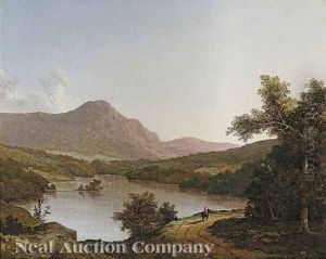 Road Beside A Northern Lake by Walter Mason Oddie