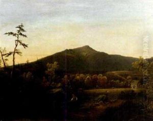 Fishing Down On The Farm by Walter Mason Oddie