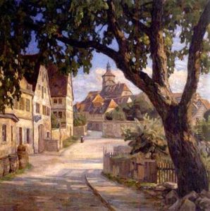 Gate I Rothenburg by Hans Odegaard