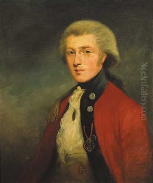 Portrait Of An Officer Of Iv King's Own Regiment Of Foot, Lancaster - view 1