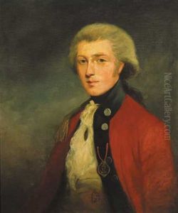 Portrait Of An Officer Of Iv King's Own Regiment Of Foot, Lancaster by Isabel Odell