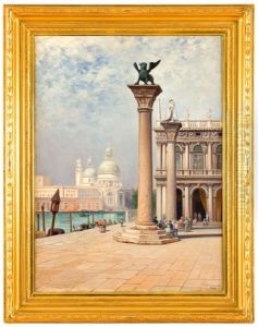 Namesti San Marco V Benatkach by Frans Wilhelm Odelmark