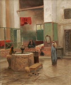 Interior Fran Kairo by Frans Wilhelm Odelmark