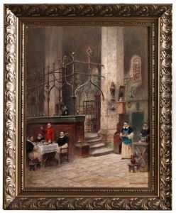 Middag For Kardinalen by Frans Wilhelm Odelmark