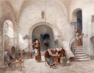 Vinprovet by Frans Wilhelm Odelmark