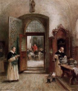 Middag For Kardinalen by Frans Wilhelm Odelmark