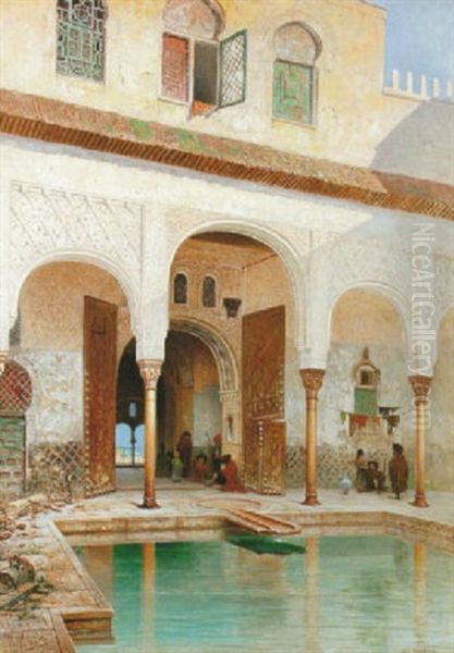 Palatsinterior - Alhambra - view 1