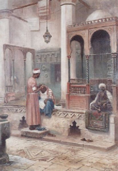 Interieur D'un Cafe Au Caire - view 1