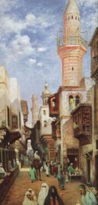 Gatuliv I Kairo by Frans Wilhelm Odelmark