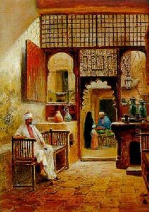 Le Souk by Frans Wilhelm Odelmark