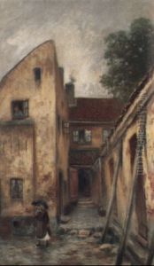 G+rdsinteri"r, Roslagstorg - Stockholm by Frans Wilhelm Odelmark