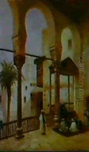 Pa En Balkong I Kairo
