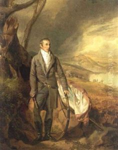 Portrait Du Duc De Wellington (?) by Joseph Dionysius Odevaere