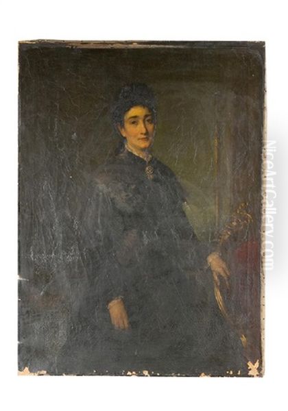 Portrait Of Queen Amalia Of Greece - view 1